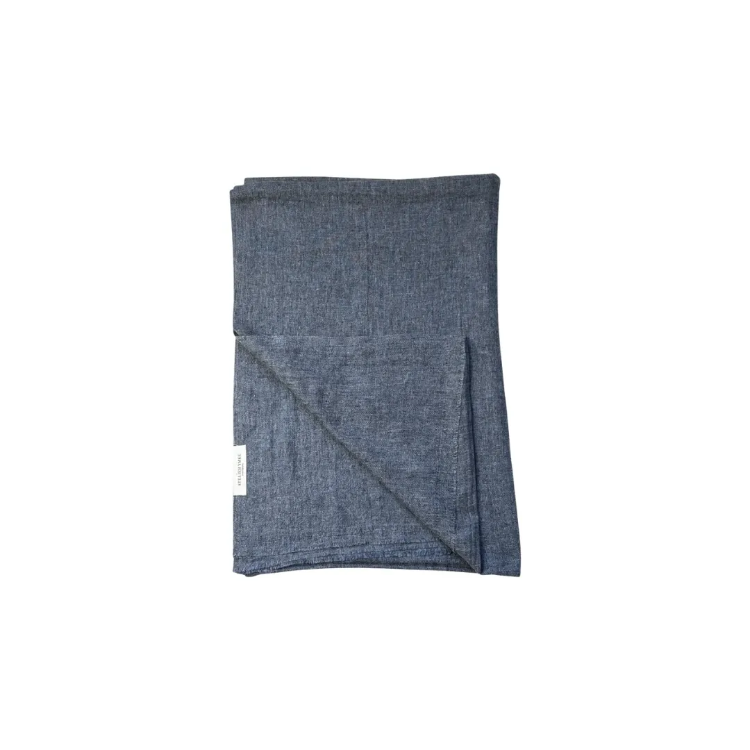 Shawl bruin / blauw